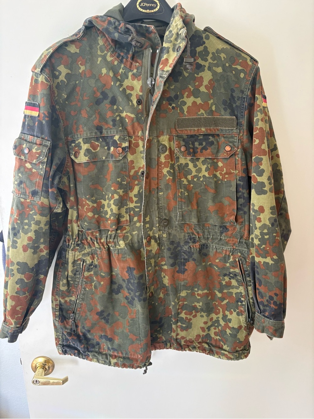 Vintage West German military field jacket